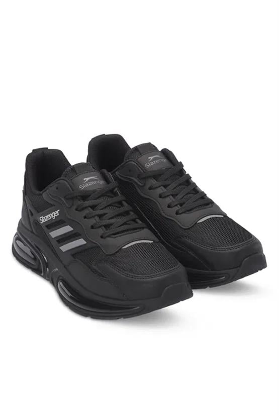 Slazenger Sa24Re006-518 Zıon Sıyah / Fume Erkek Kosu Ayakkabısı