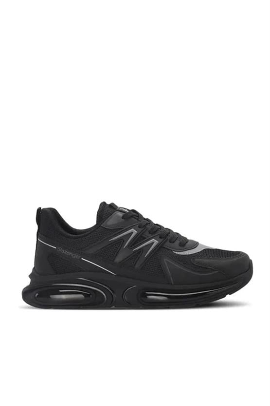 Slazenger Sa24Re010-518 Zıgor Sıyah / Fume Erkek Kosu Ayakkabısı