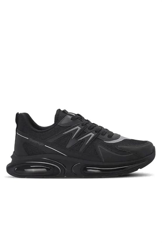 Slazenger Sa24Re010-518 Zıgor Sıyah / Fume Erkek Kosu Ayakkabısı