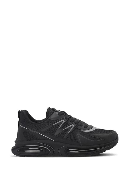 Slazenger Sa24Re010-518 Zıgor Sıyah / Fume Erkek Kosu Ayakkabısı
