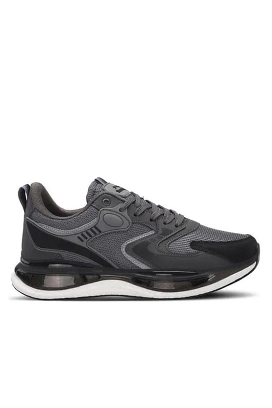 Slazenger Sa24Re086-232 Zowıe Fume / Sıyah Erkek Kosu Ayakkabısı