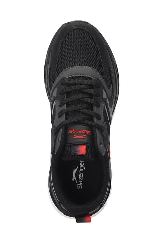 Slazenger SA24RE086-506 Zowıe Sıyah / Kırmızı Erkek Kosu Ayakkabısı