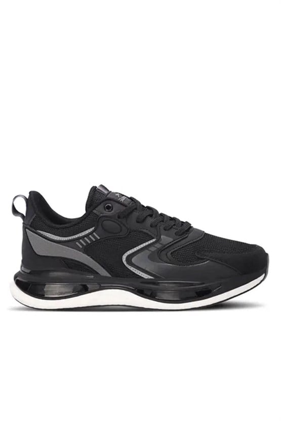 Slazenger Sa24Re086-518 Zowıe Sıyah / Fume Erkek Kosu Ayakkabısı