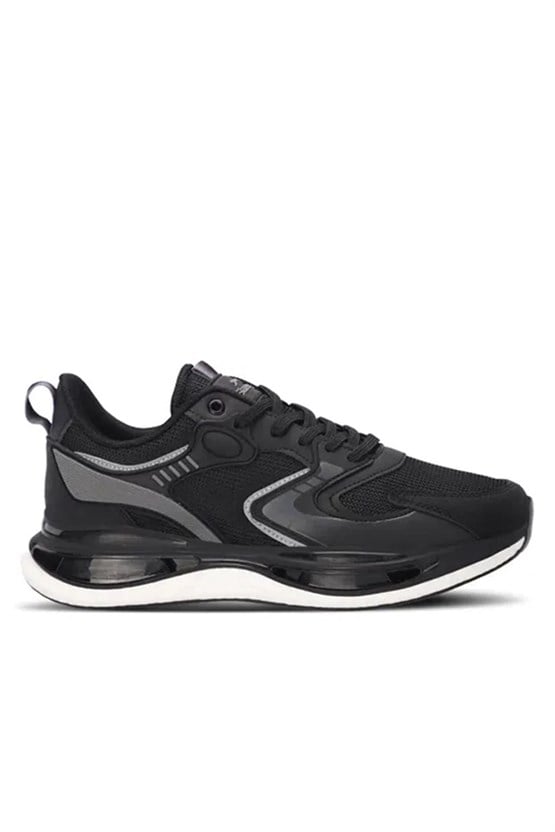 Slazenger Sa24Re086-518 Zowıe Sıyah / Fume Erkek Kosu Ayakkabısı