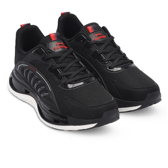 Slazenger Sa24Re087-506 Zeus Sıyah / Kırmızı Erkek Kosu Ayakkabısı