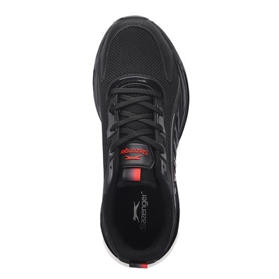 Slazenger Sa24Re087-506 Zeus Sıyah / Kırmızı Erkek Kosu Ayakkabısı