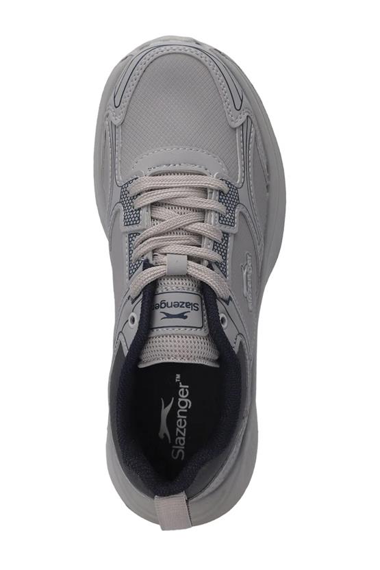 Slazenger Sa24Rk001-201 Gıma Grı / Lacıvert Garson Kosu Ayakkabısı