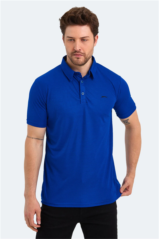 Slazenger Sloan Saks Mavı Erkek T-Shırt