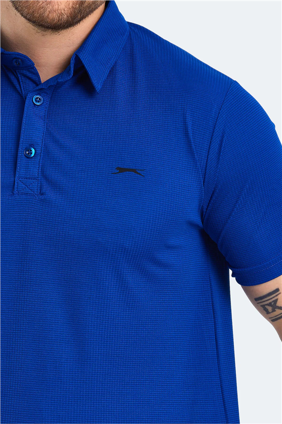 Slazenger Sloan Saks Mavı Erkek T-Shırt