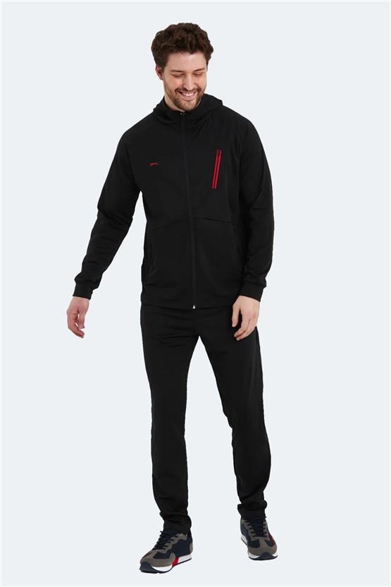 Slazenger St13Ee003-500 Roberto Siyah Erkek Eşofman Takım