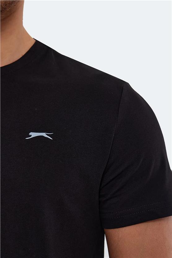 Slazenger St13Te001-500 Rosalva Siyah Erkek T-Shirt