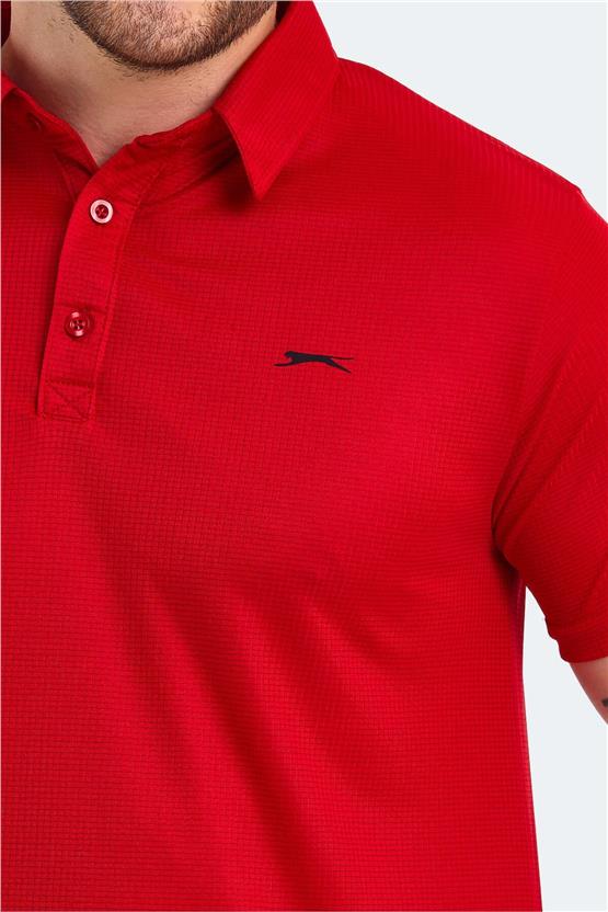 Slazenger St13Te063-600 Sloan Kırmızı Erkek T-Shirt