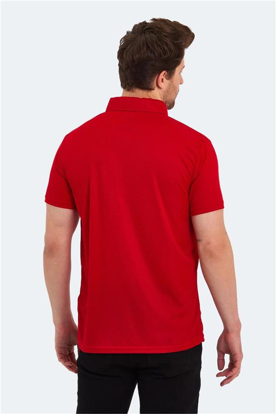 Slazenger St13Te063-600 Sloan Kırmızı Erkek T-Shirt