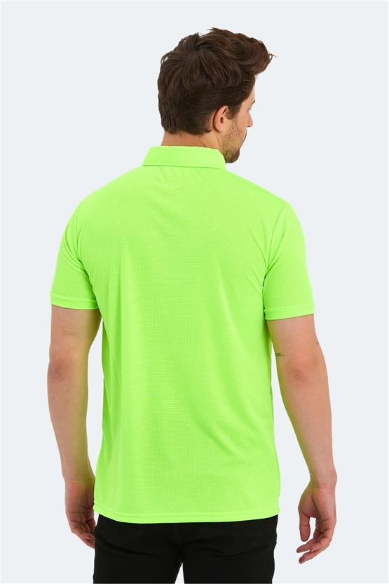 Slazenger St13Te063-813 Sloan Neon Yeşil Erkek T-Shirt