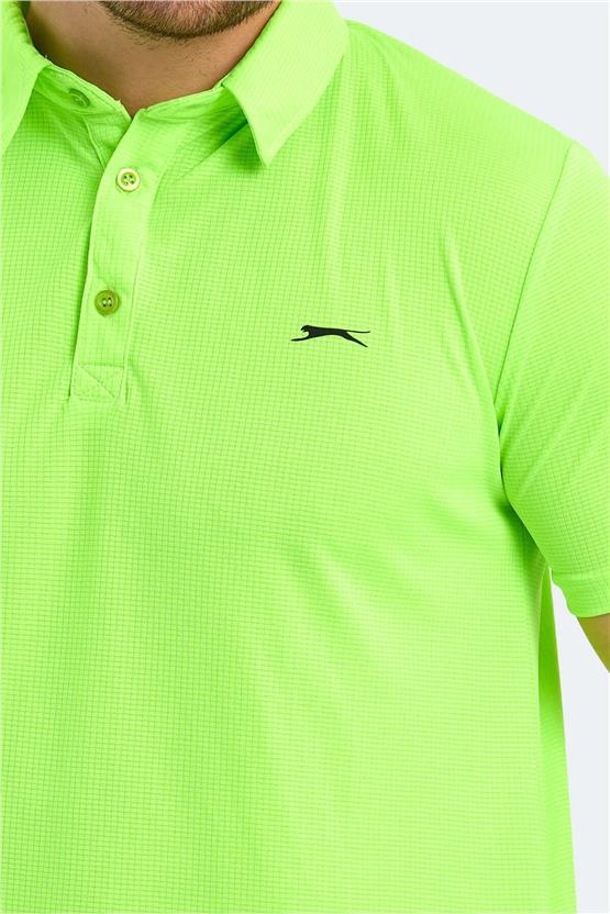 Slazenger St13Te063-813 Sloan Neon Yeşil Erkek T-Shirt