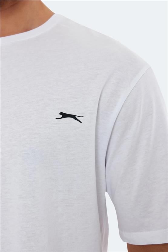 Slazenger St13Te330-000 Kaiser Beyaz Erkek T-Shirt