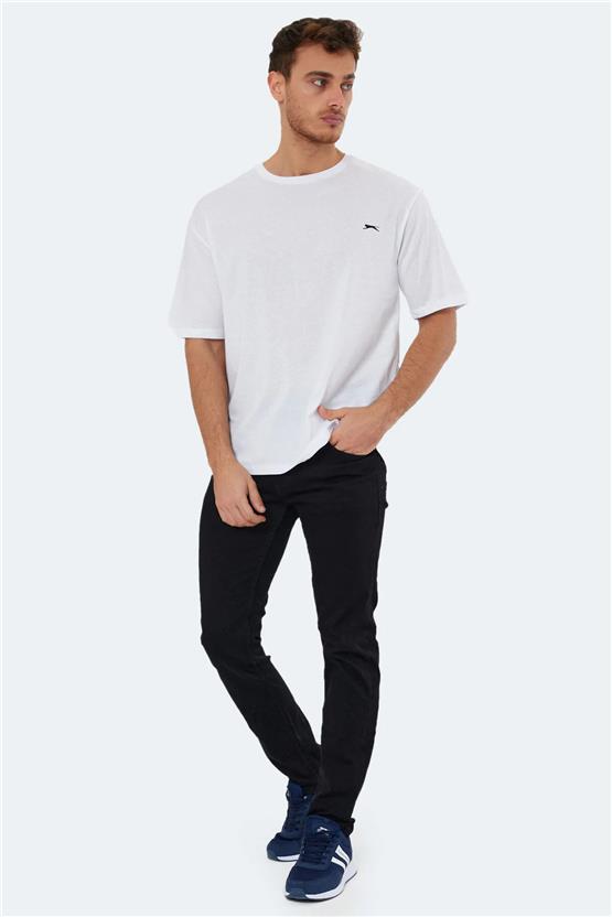 Slazenger St13Te330-000 Kaiser Beyaz Erkek T-Shirt