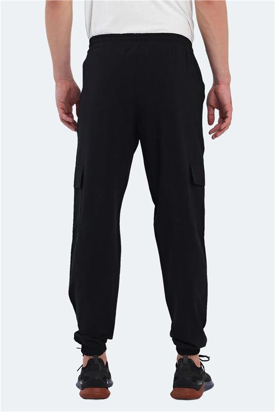 Slazenger St14Pe055-500 Napolla Sıyah Erkek Esofman Alt