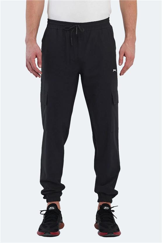 Slazenger St14Pe055-500 Napolla Sıyah Erkek Esofman Alt