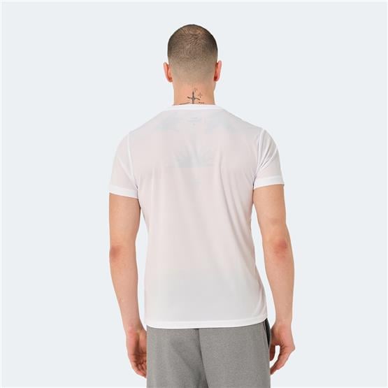 Slazenger St14Te010-000 Raven Beyaz Erkek T-Shirt