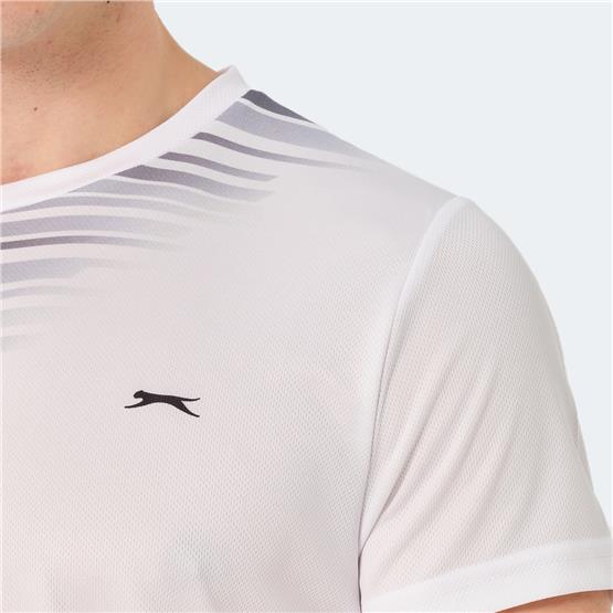 Slazenger St14Te010-000 Raven Beyaz Erkek T-Shirt
