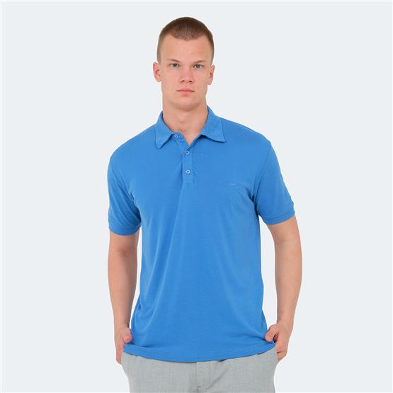 Slazenger  St14Te027-406 Katsuro Koyu Mavı Erkek T-Shirt