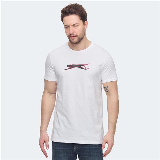 Slazenger St14Te088-000 Vedran Ktn Beyaz Erkek T-Shırt