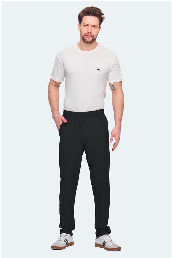 Slazenger St15Pe019-500 Vınal Sıyah Erkek Esofman Alt