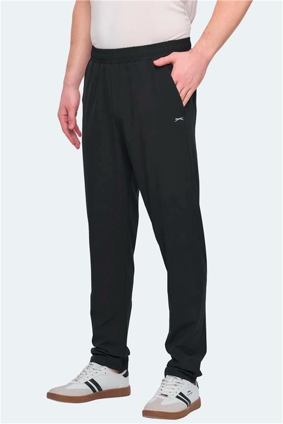 Slazenger St15Pe019-500 Vınal Sıyah Erkek Esofman Alt