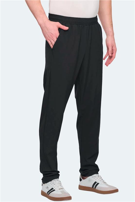 Slazenger St15Pe019-500 Vınal Sıyah Erkek Esofman Alt