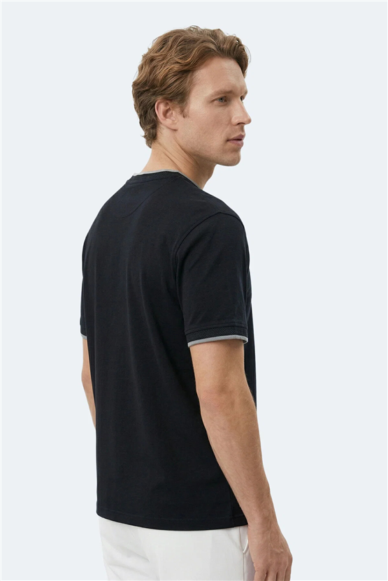Slazenger St16Te091-500 Zavıer Sıyah Erkek T-Shırt