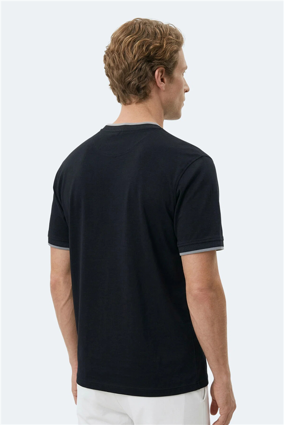 Slazenger St16Te091-500 Zavıer Sıyah Erkek T-Shırt