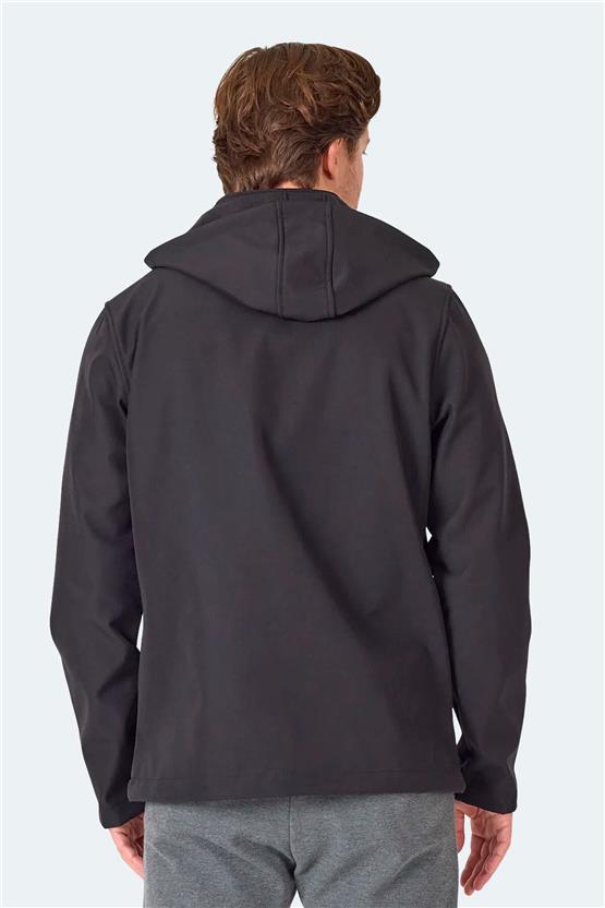 Slazenger St21Je004-500 Ha-Yun Siyah Erkek Mont