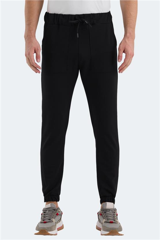 Slazenger St21Pe155-500 Parker Siyah Erkek Eşofman Alt