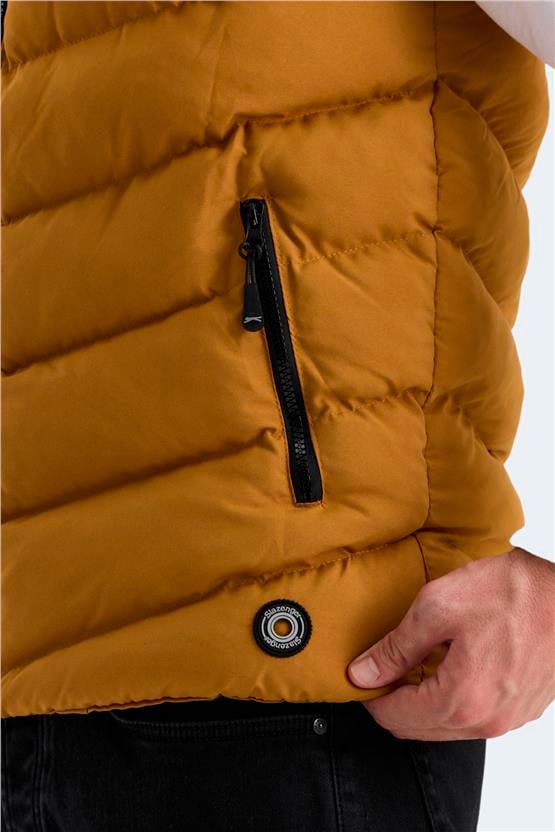 Slazenger St22Ye002-682 Hamılton Kiremit Erkek Yelek