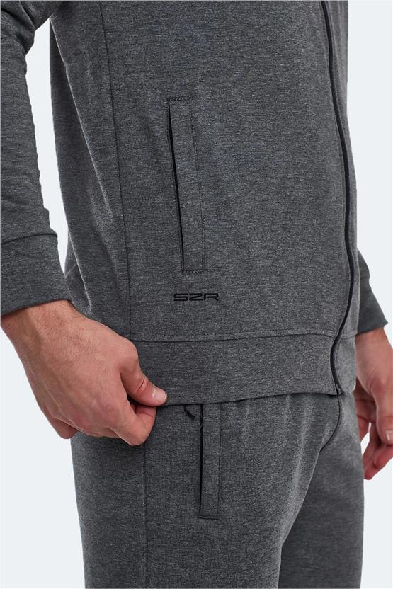 Slazenger St23Ee036-230 Füme Erkek Oran 2 İplik Eşofman Takım