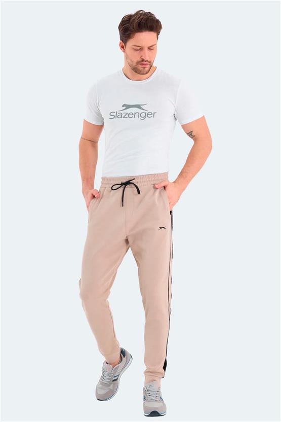 Slazenger St24Pe031-120 Valary Bej Erkek Esofman Alt