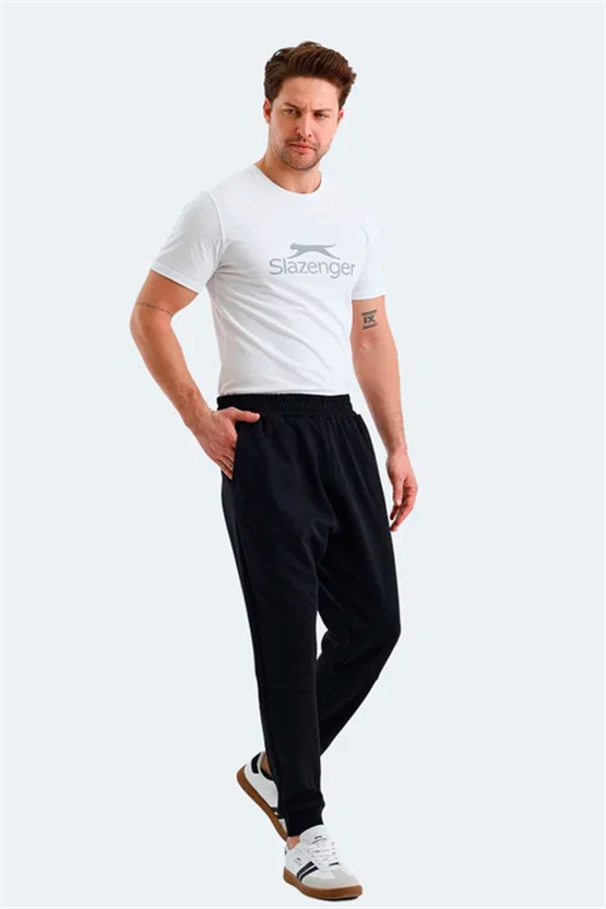 Slazenger St24Pe035-500 Valerıe Sıyah Erkek Esofman Alt