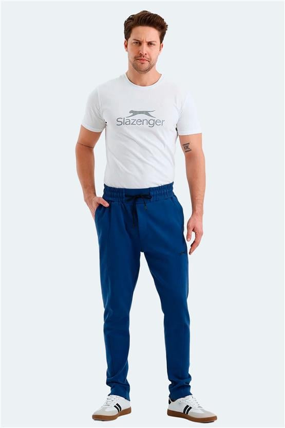 Slazenger St24Pe060-789 Vural Indıgo Erkek Esofman Alt