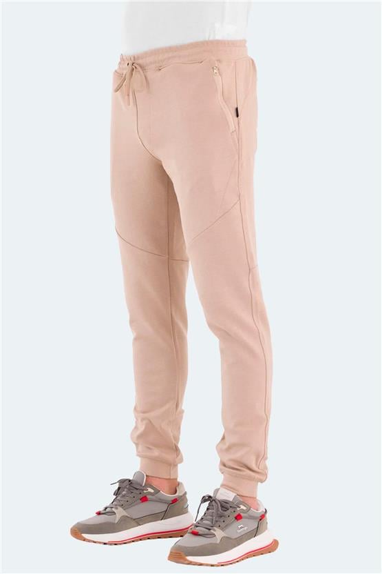 Slazenger St24Pe130-120 Venom Bej Erkek Esofman Alt