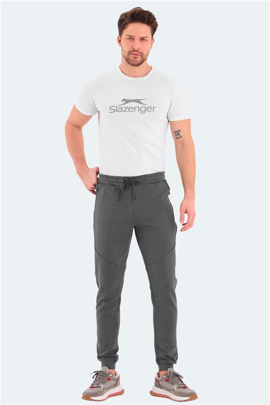 Slazenger St24Pe130-230 Venom Koyu Grı Erkek Esofman Alt