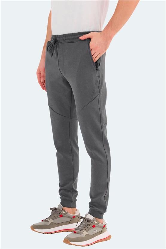 Slazenger St24Pe130-230 Venom Koyu Grı Erkek Esofman Alt