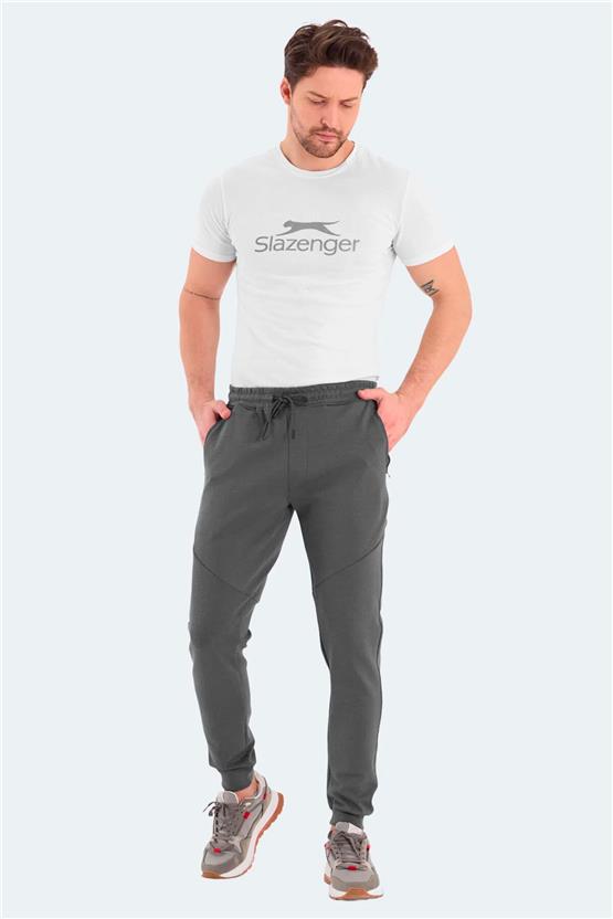 Slazenger St24Pe130-230 Venom Koyu Grı Erkek Esofman Alt