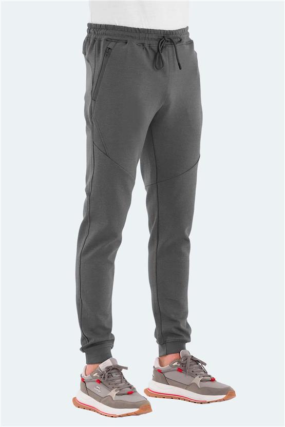 Slazenger St24Pe130-230 Venom Koyu Grı Erkek Esofman Alt