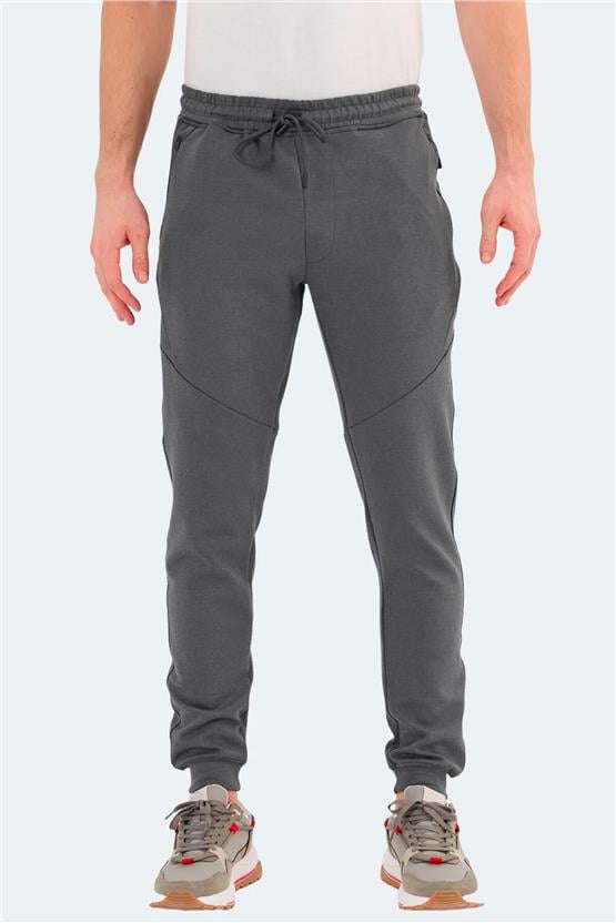 Slazenger St24Pe130-230 Venom Koyu Grı Erkek Esofman Alt