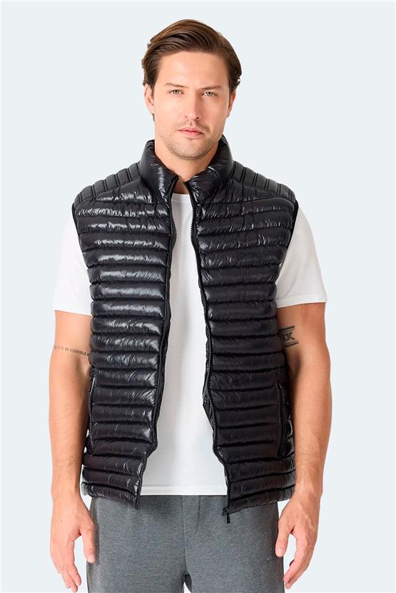 Slazenger St25Ye009-500 Hazar Sıyah Erkek Yelek