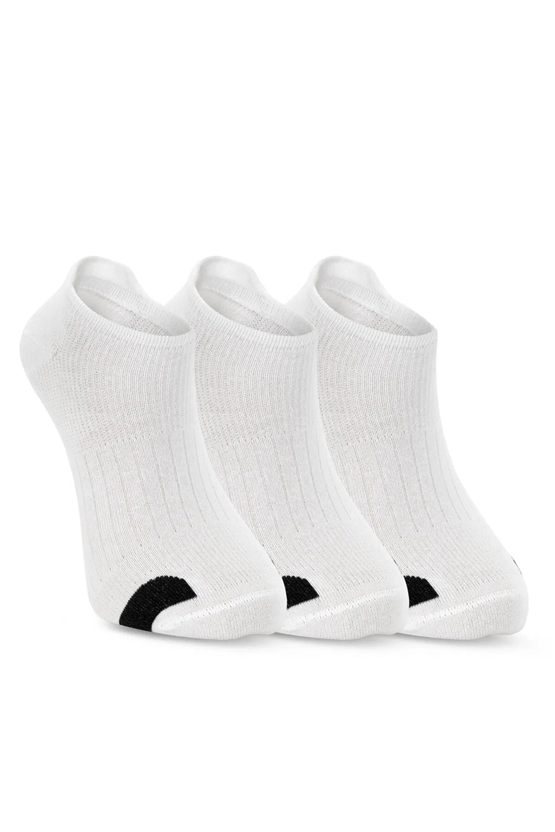 Slazenger SX16CE002-000 Jadex Beyaz 3Lü Çorap