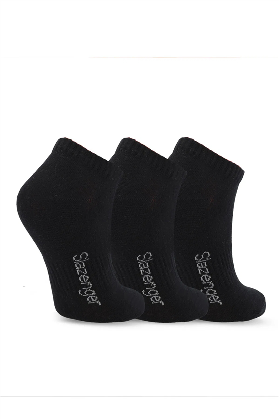 Slazenger SX16CK003-500 Jasira Siyah 3Lü Çorap