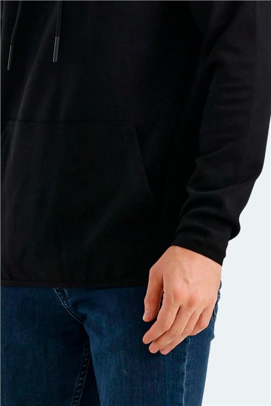Slazenger Vadımır Sıyah Erkek Sweatshırt