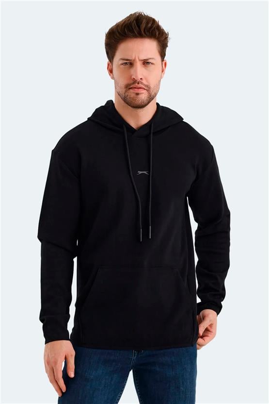 Slazenger Vadımır Sıyah Erkek Sweatshırt